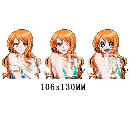 Luffy/Zoro/Nami 3D gradienttitarrat