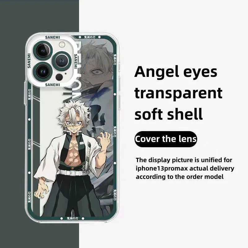 Tanjirou/Nezuko iPhone, Android pouzdro na telefon Apple Refined Trend silikonové antikolizní pouzdro na telefon