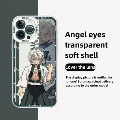 Tanjirou/Nezuko iPhone, Android pouzdro na telefon Apple Refined Trend silikonové antikolizní pouzdro na telefon