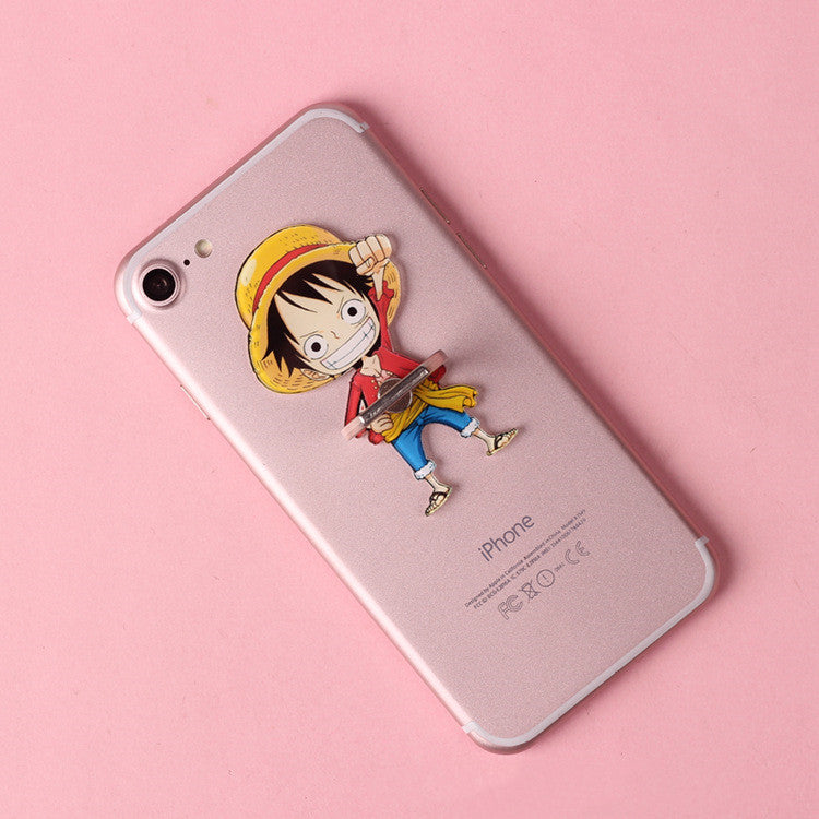 Držák nálepky na mobilní telefon Luffy/Sanji/Chopper