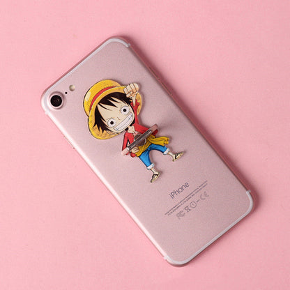 Držák nálepky na mobilní telefon Luffy/Sanji/Chopper