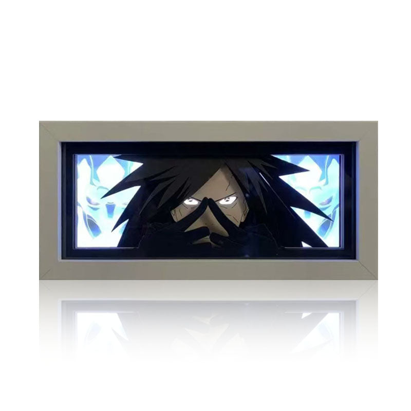 Sasuke/Kakashi/Obito/Itachi 3D Paper Sculpture Night Light - Rozsviťte svět anime!