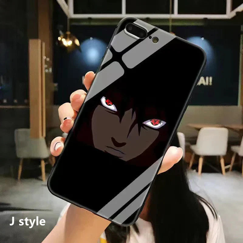 Silikonový kryt na iPhone s kolečkem a okem, Blowout Glass (Pro Max 11. až 17. generace)