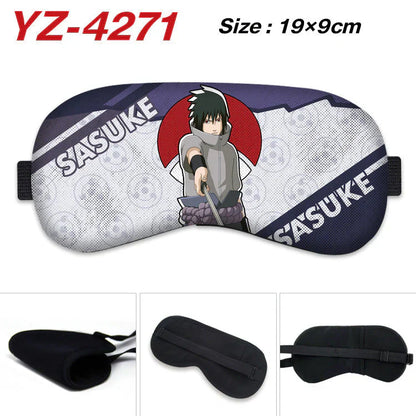 Uzumaki/Sasuke dessin animé belle visière de sommeil stéréo respirante
