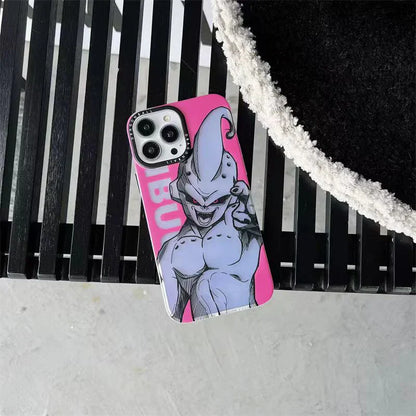 جراب هاتف Goku/Vegeta/Buu/Frieza Apple الرائع من السيليكون المضاد للتصادمات