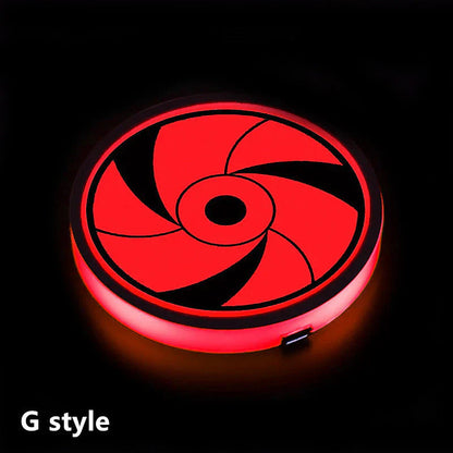 Inteligentní snímací tácky Sharingan Car 7 měnící barvy