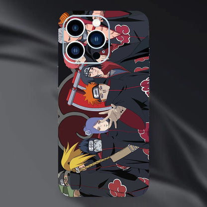 Itachi/Jiraiya/Kakashi iPhone Vynikající fólie na zadní stranu telefonu, personalizovaný vzor, ​​HD ochrana