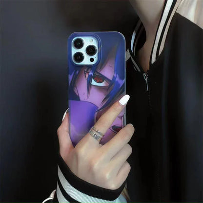 Silikonové antikolizní pouzdro Sasuke/Kakashi iPhone Beautiful Trend