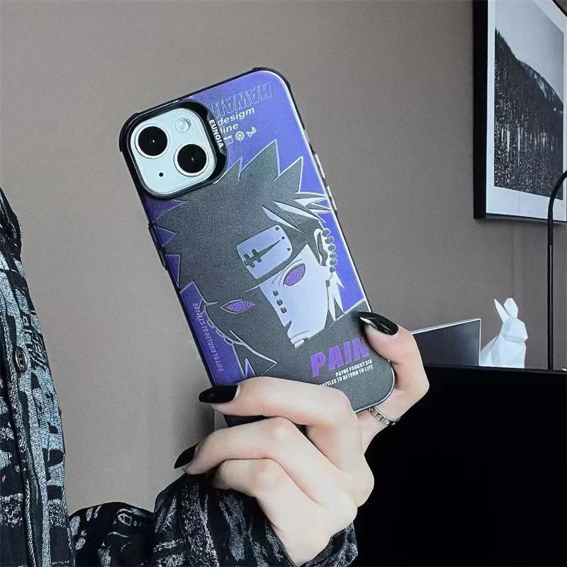 Sasuke/Uzumaki Apple nádherné silikonové antikolizní pouzdro Trend Silicone