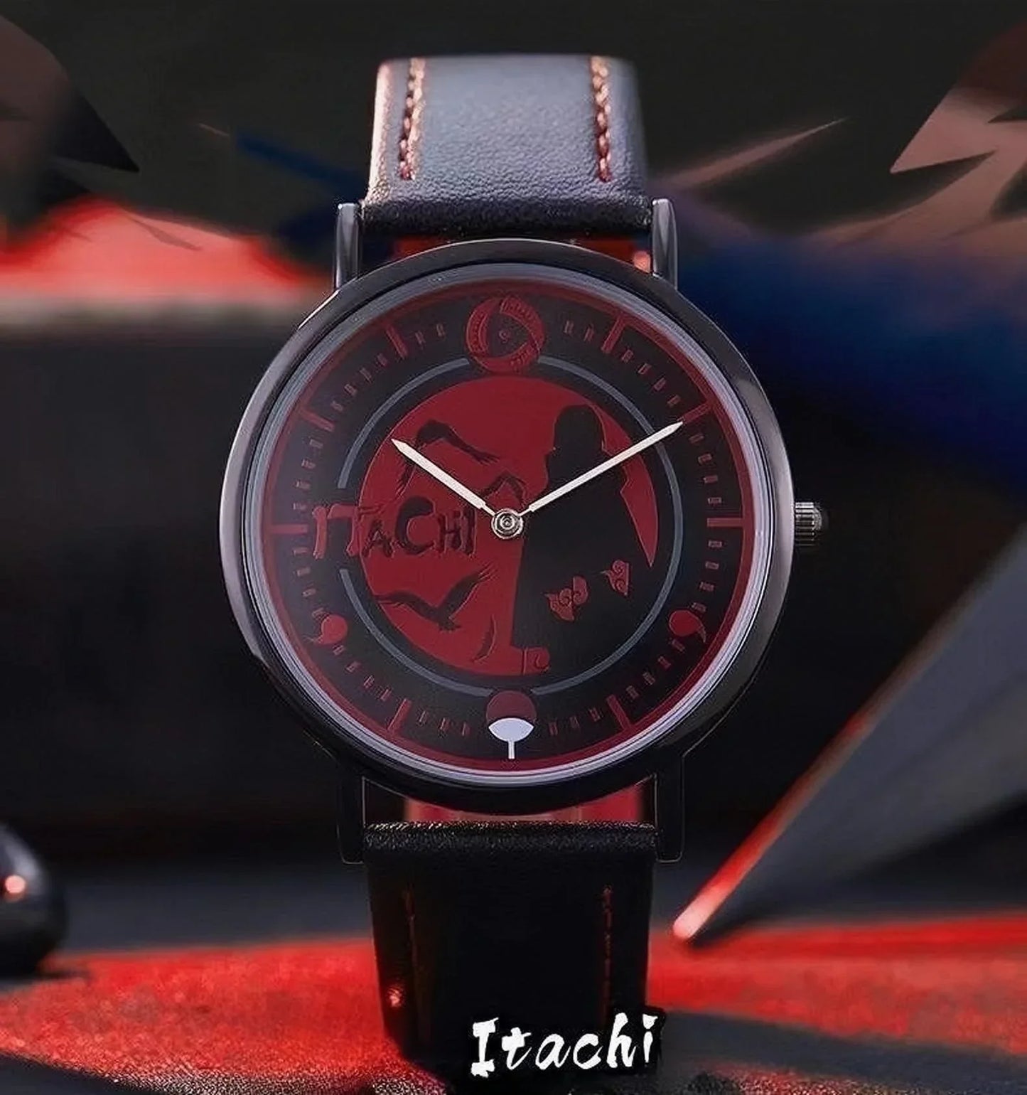 Sasuke/Kakashi/Itachi Allzweck-Quarzuhr für Herren und Damen, 30 m wasserdicht