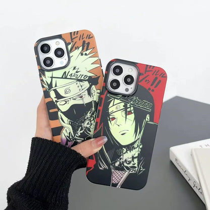 Itachi/Kakashi Apple vynikající silikonové antikolizní pouzdro Trend Silicone