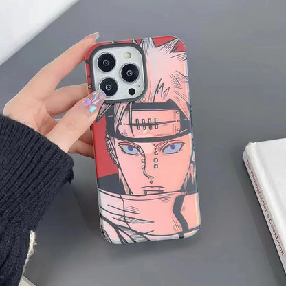 Pain/Uzumaki/Kakashi Vynikající silikonové antikolizní pouzdro Trend Silicone Apple