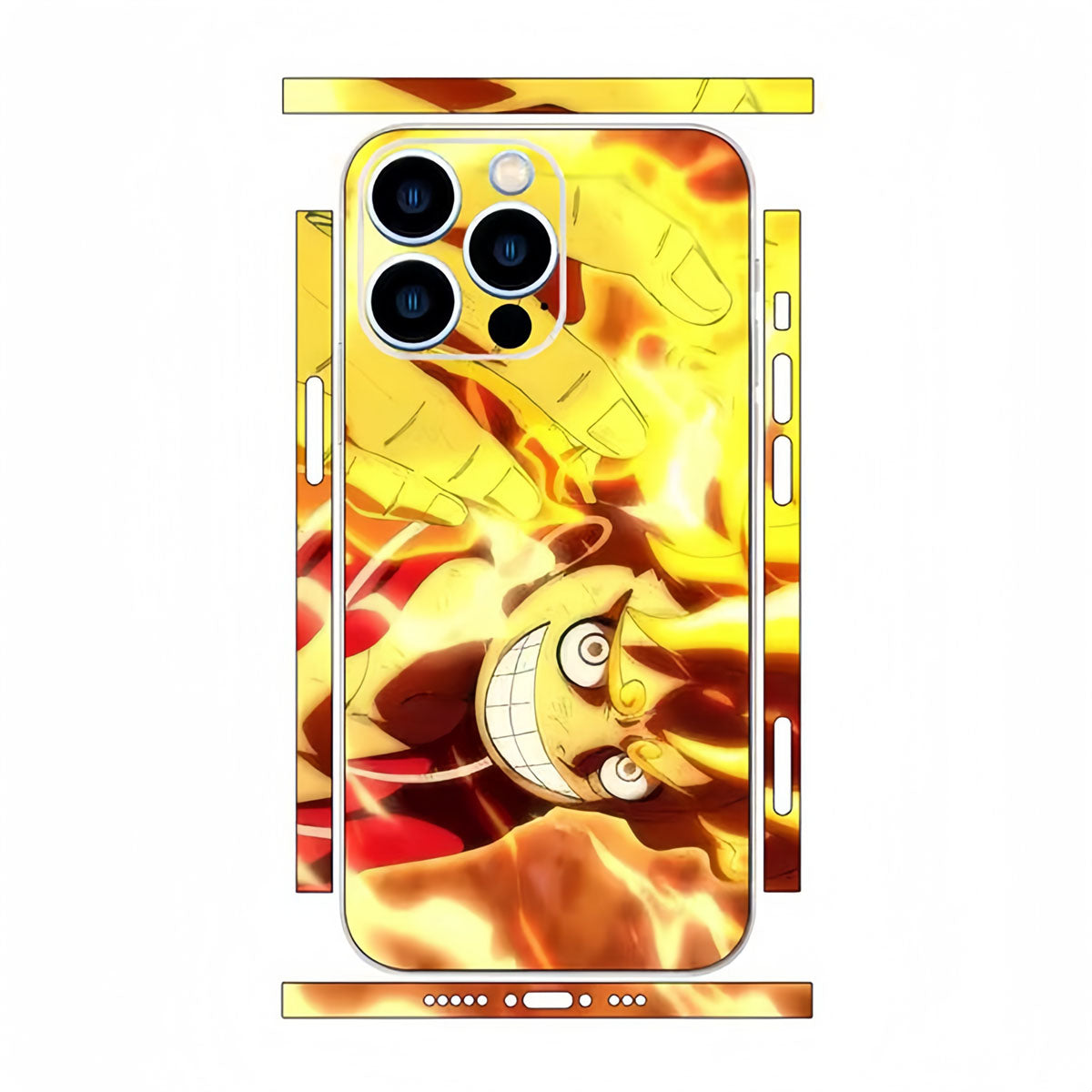 Luffy iPhone cell phone back film beautiful pattern sticker