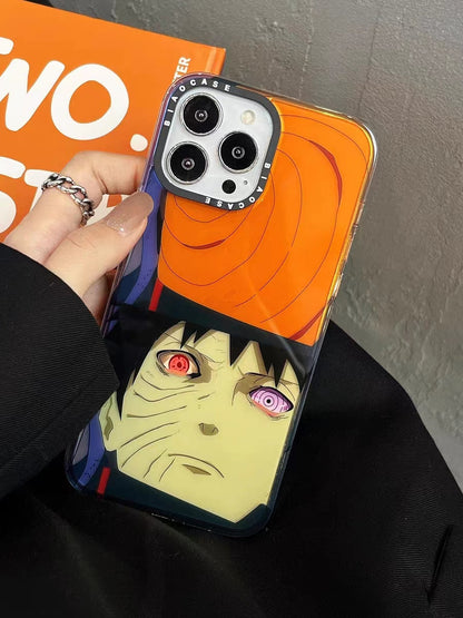 Pain/Obito iPhone hieno Trend Silicone Anti-collision -puhelinkotelo