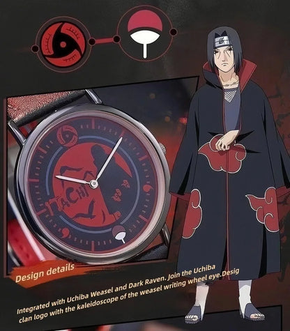 Sasuke/Kakashi/Itachi Allzweck-Quarzuhr für Herren und Damen, 30 m wasserdicht