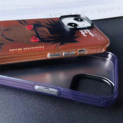 Sasuke/Uzumaki Apple nádherné silikonové antikolizní pouzdro Trend Silicone