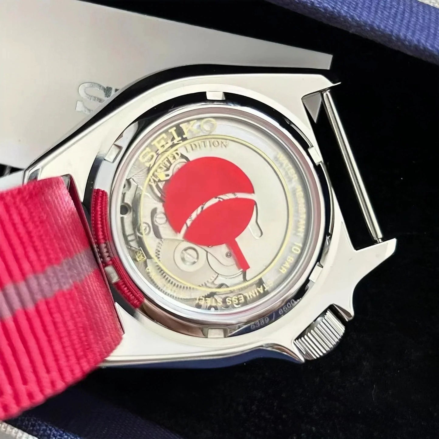 Uchiha Sarada Montre à quartz polyvalente pour hommes et femmes, montre étanche à 100 mètres