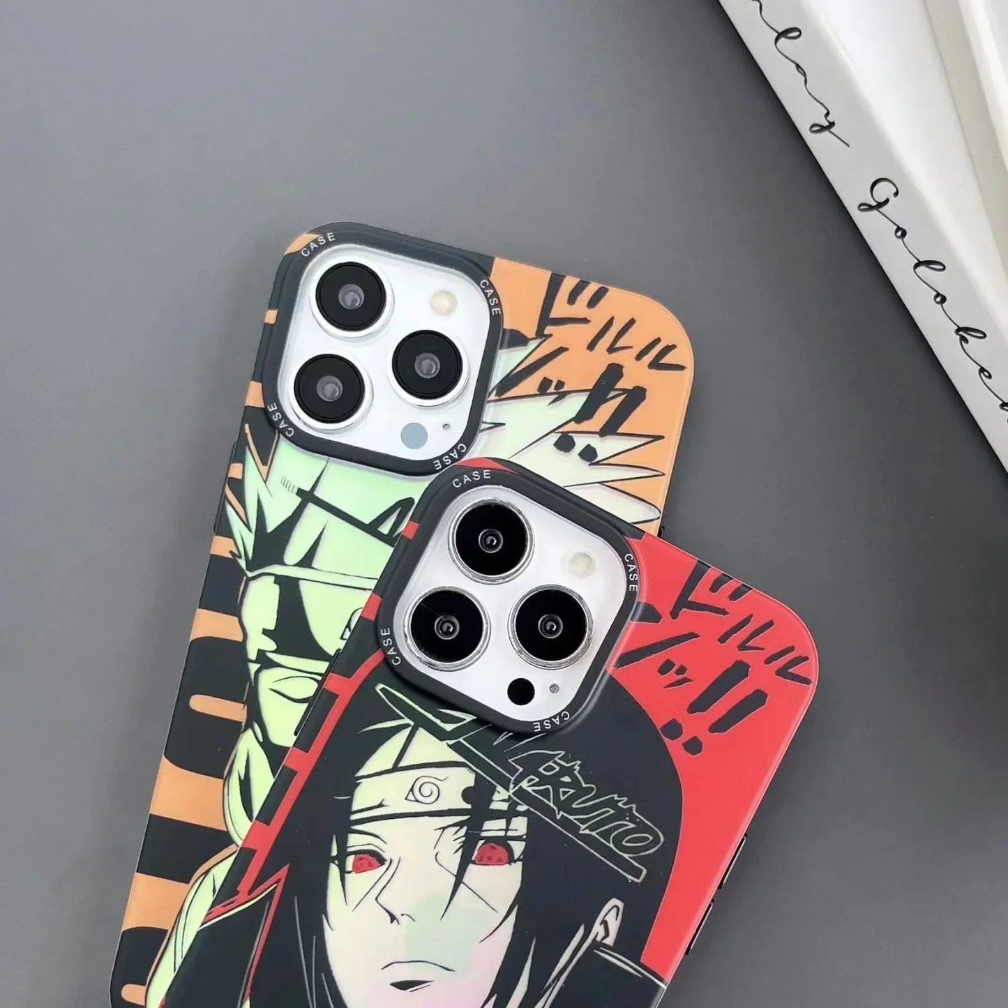 Itachi/Kakashi Apple vynikající silikonové antikolizní pouzdro Trend Silicone