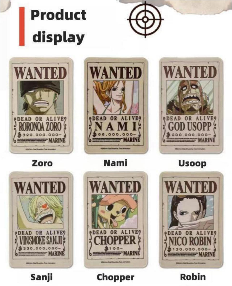 Postavy Luffy/Zoro Bounty Order Mouse Pad