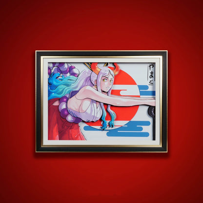 Luffy/Ace/Zoro hezký kreslený ruční 3D kreslení