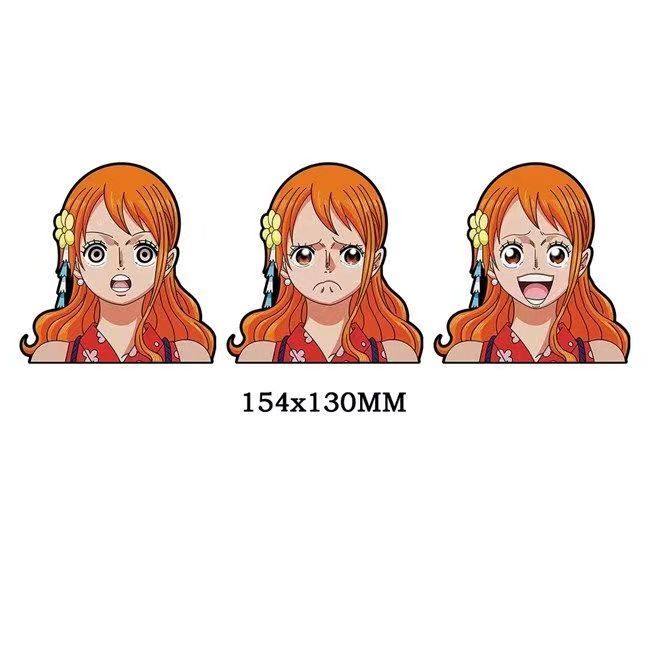Luffy/Zoro/Nami 3D gradienttitarrat