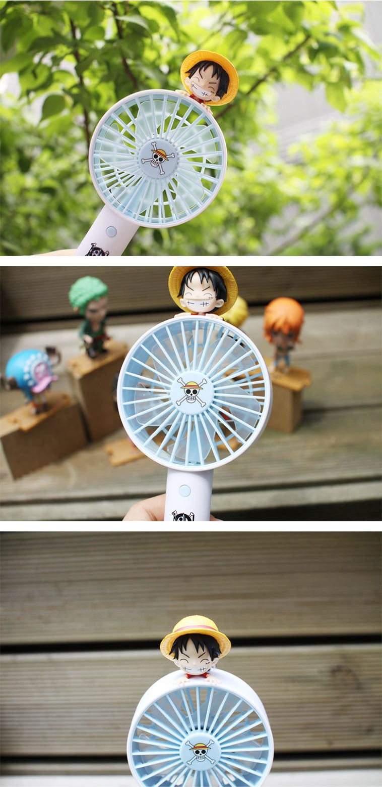 مروحة Luffy المحمولة الرائعة استمتع بالنسيم في أي وقت وفي أي مكان!