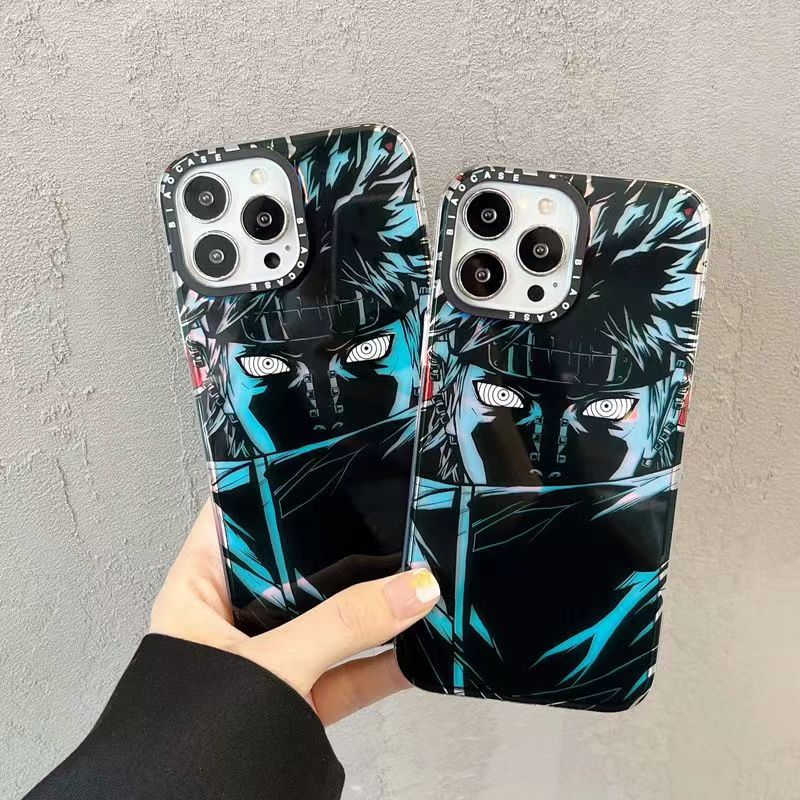 Pain/Obito iPhone hieno Trend Silicone Anti-collision -puhelinkotelo