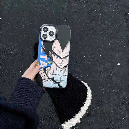 جراب هاتف Goku/Vegeta/Buu/Frieza Apple الرائع من السيليكون المضاد للتصادمات