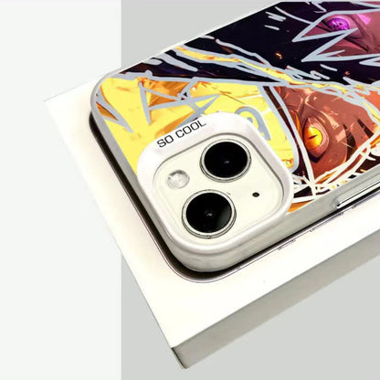 Uchiha Sasuke iPhone silikonové pouzdro na telefon odolné proti nárazu