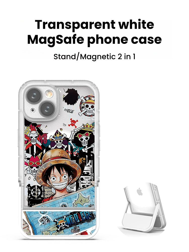 Coque de téléphone en silicone résistante aux chocs pour iPhone NIka Luffy