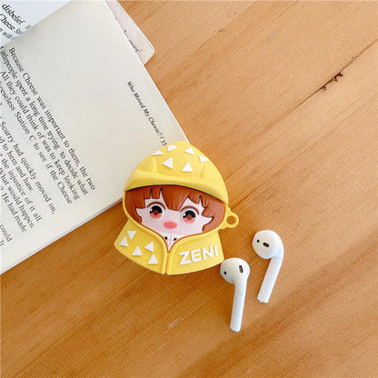 Vhodné pro Apple AIRPOds 1/2 generace ušního pouzdra Pro3 silikonová měkká ochrana