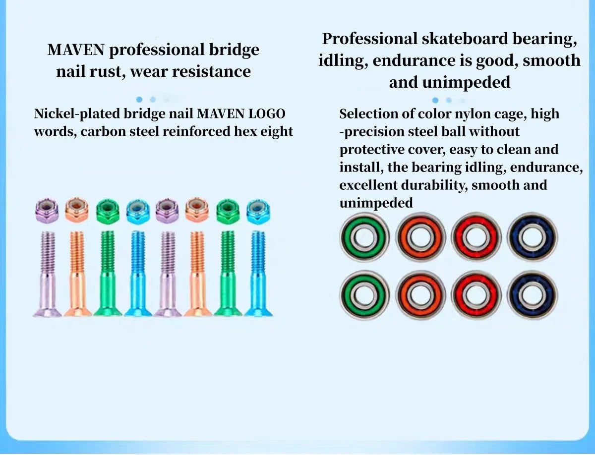 Boruto/Sarada Skateboard Profesionální skateboard Skateboard s vynikajícím vzorem