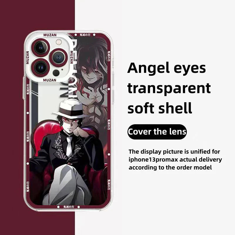Tanjirou/Nezuko iPhone, Android pouzdro na telefon Apple Refined Trend silikonové antikolizní pouzdro na telefon