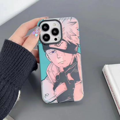 Pain/Uzumaki/Kakashi Vynikající silikonové antikolizní pouzdro Trend Silicone Apple
