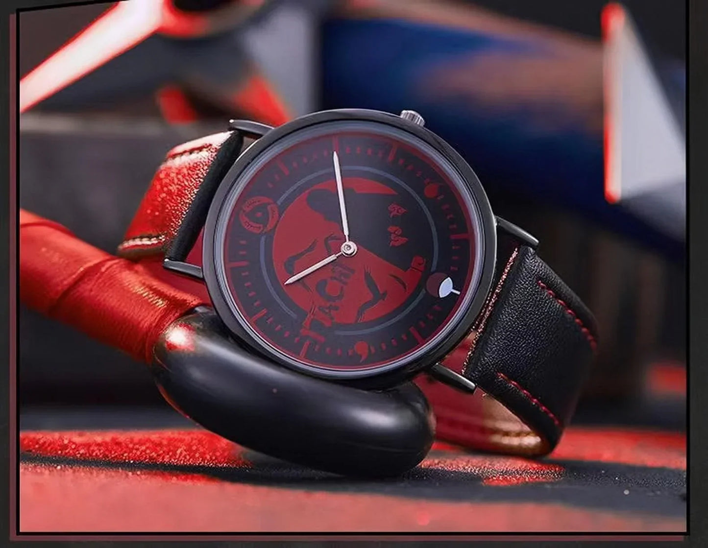 Sasuke/Kakashi/Itachi Allzweck-Quarzuhr für Herren und Damen, 30 m wasserdicht