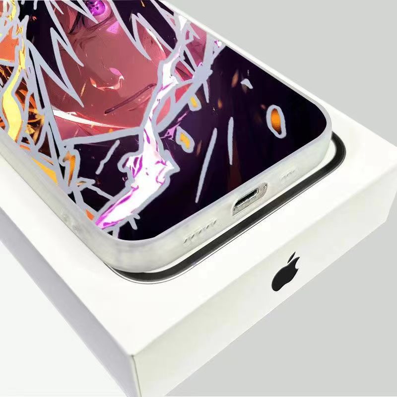 Uchiha Sasuke iPhone silikonové pouzdro na telefon odolné proti nárazu