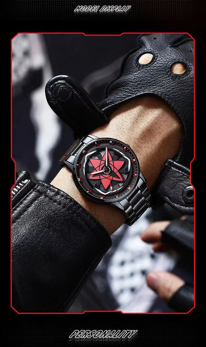 Sasuke/Madara/Itachi Sharingan roterende ur Smukt og sejt ur