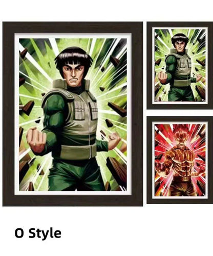 Uzumaki/Sasuke/Kakashi Hd 3D gradientní dekorativní malba cool pohyblivé malby postav