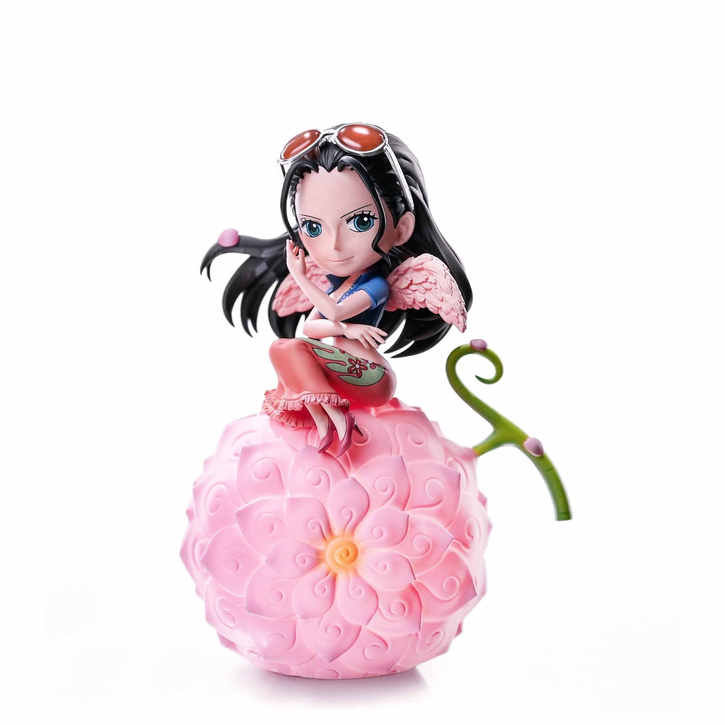 One Piece Luffy Gear 5 Nika Devil Fruit LED Night Light, Anime Luffy Figure Lamp