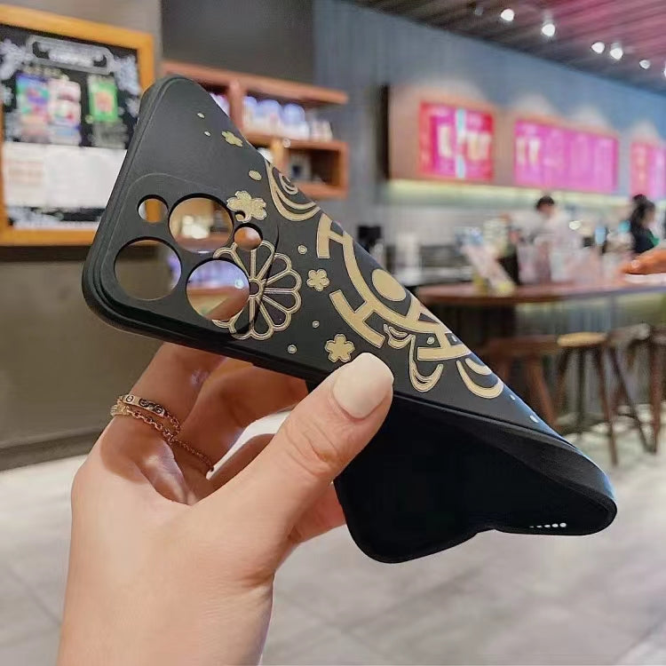 Coque de téléphone en silicone résistante aux chocs pour iPhone Luffy/Law