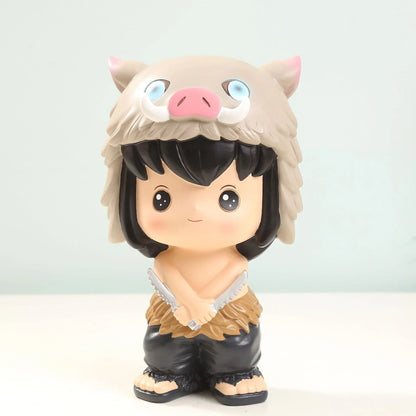 Hashibira Inosuke, offizielle Version der interessanten und schönen Kleingeld-Sparschwein-Dekorationsstücke