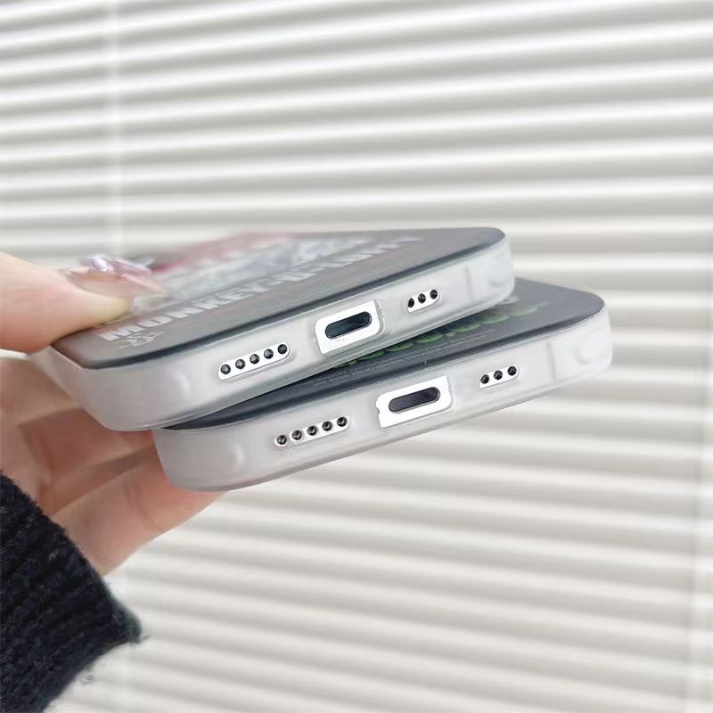 Luxusní silikonové antikolizní pouzdro Trend na iPhone Luffy/Zoro