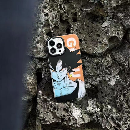 جراب هاتف Goku/Vegeta/Buu/Frieza Apple الرائع من السيليكون المضاد للتصادمات