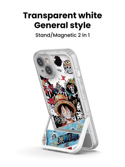 Coque de téléphone en silicone résistante aux chocs pour iPhone NIka Luffy