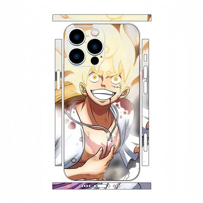 Luffy iPhone cell phone back film beautiful pattern sticker
