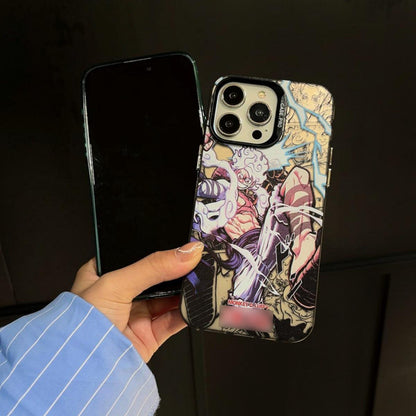 Luffy/Zoro silikonové pouzdro na iPhone odolné proti nárazu