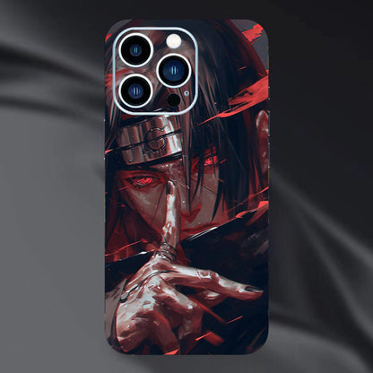 Itachi/Jiraiya/Kakashi iPhone Vynikající fólie na zadní stranu telefonu, personalizovaný vzor, ​​HD ochrana