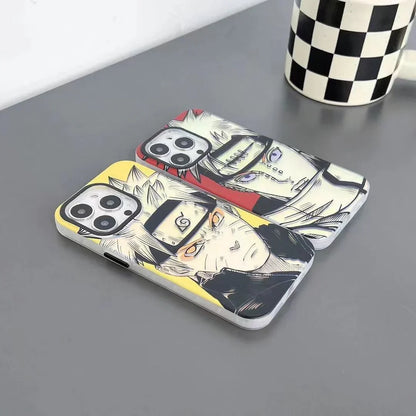 Pain/Uzumaki/Kakashi Vynikající silikonové antikolizní pouzdro Trend Silicone Apple