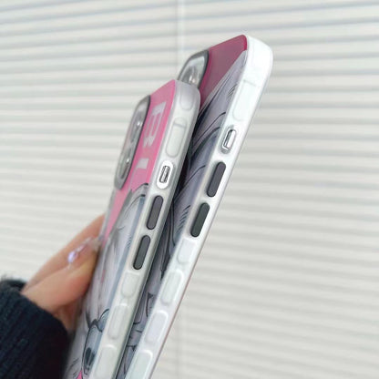 Funda de teléfono de silicona resistente a golpes para iPhone Goku/Vegeta/Buu