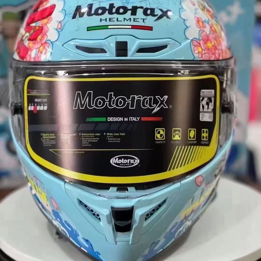 Ruffy/Chopper Vollhelm-Motorradhelm